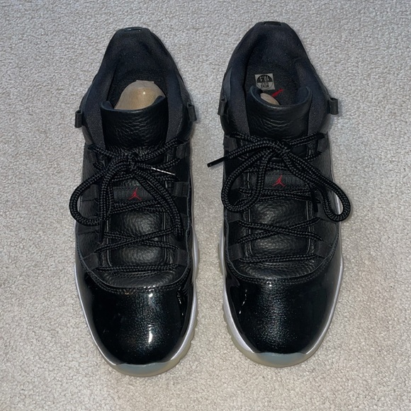 Men’s Air Jordan 11 Retro Low, Size 10.5, black - Picture 2 of 7